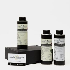 Coffret dégustation d'huile