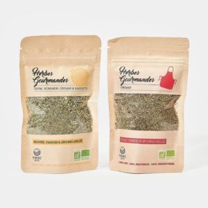 Les herbes gourmandes - Thym, romarin, origan et sarriette - 20 g