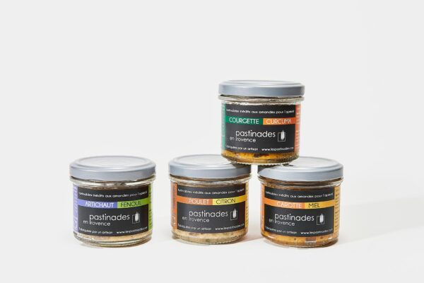 Pastinades - 90 g courgette, curcuma